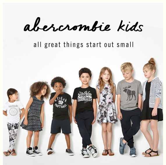 abercrombie kids - all great things start out small