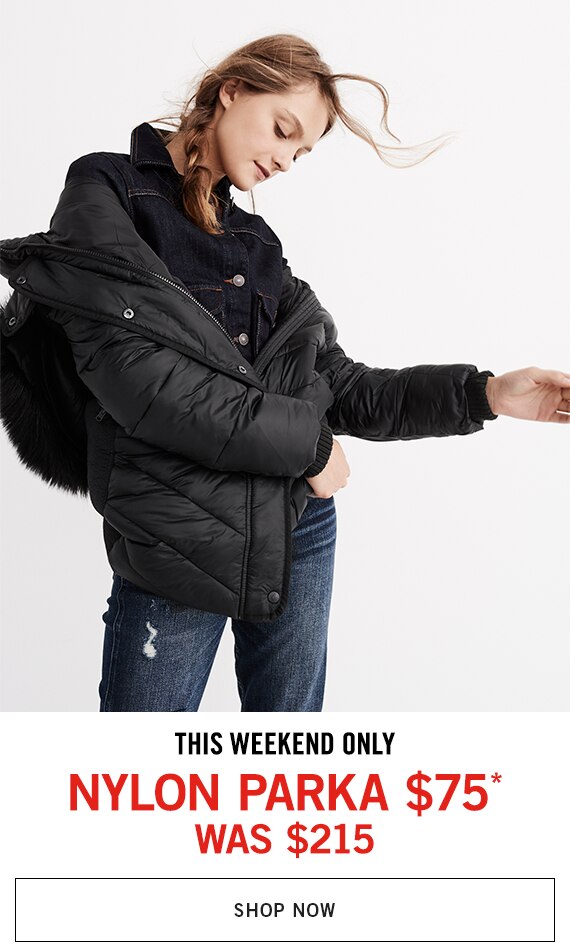 Three Days Only - Womens Parka Puffer Jacket $75* - Shop Now