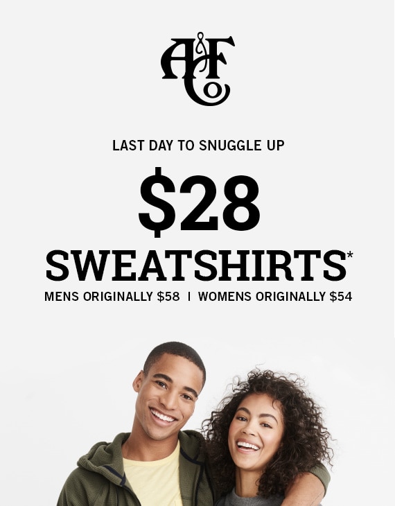 Sweatshirts $28*