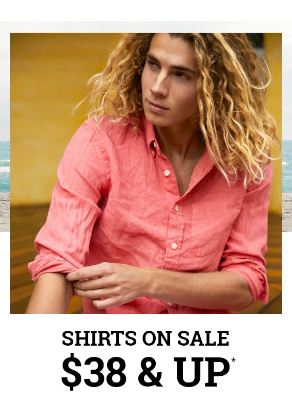 Shirts on Sale $38 & Up*