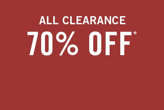 All Clearance 70% Off*