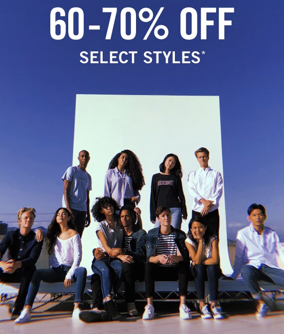 60-70% Off Select Styles*