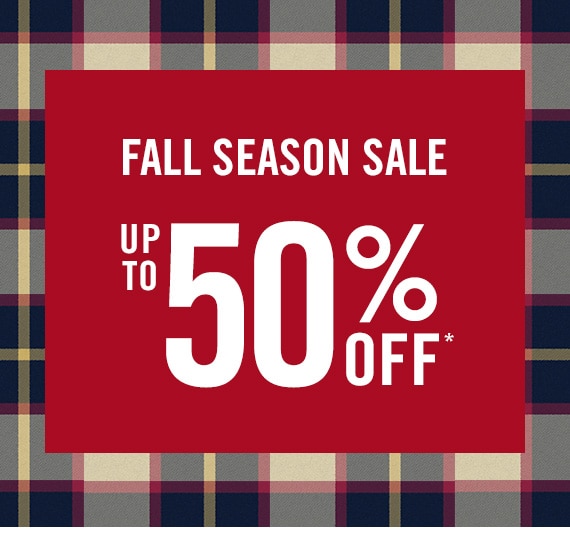 Sale up to 50% Off* 